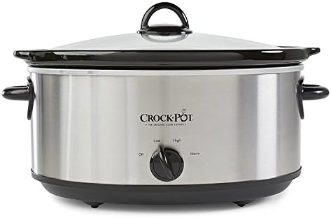 7 Quart Oval Manual Slow Cooker – Stainless Steel - Curated Catalog H2