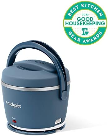Electric Lunch Box Food Warmer 20oz – Faded Blue - Curated Catalog N7