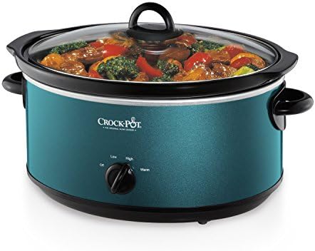 7 Quart Manual Slow Cooker – Turquoise - Curated Catalog J8