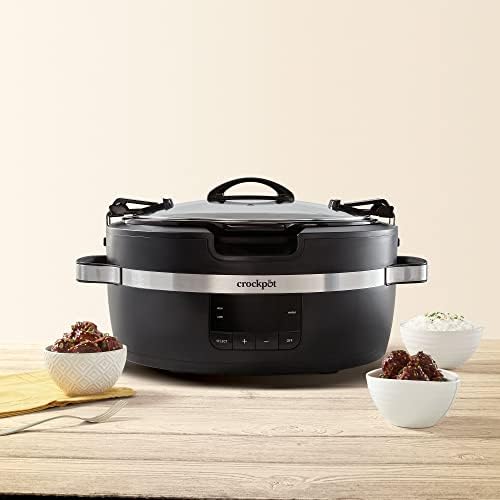 Thermoshield 6 Quart Slow Cooker with Carry Handles - Curated Catalog W8