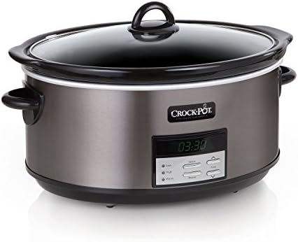 8 Quart Programmable Slow Cooker with Auto Warm - Curated Catalog Y3