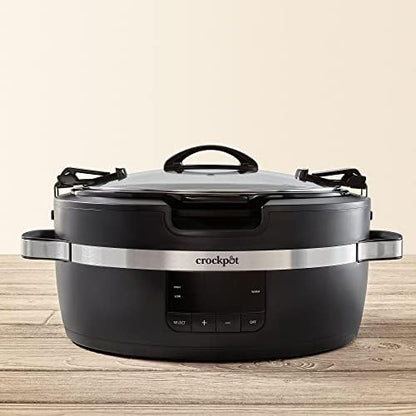 Thermoshield 6 Quart Slow Cooker with Carry Handles - Curated Catalog W8