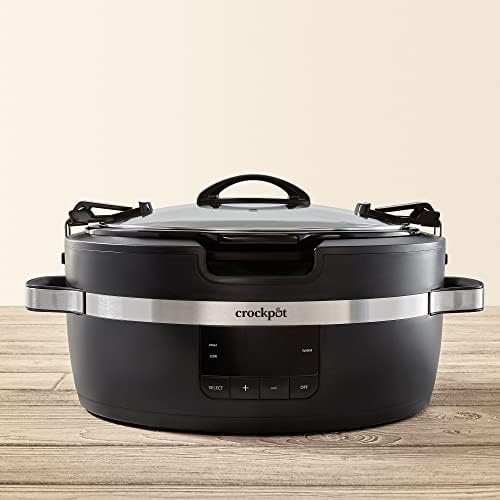 Thermoshield 6 Quart Slow Cooker with Carry Handles - Curated Catalog G9