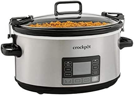 7 Quart Portable Programmable Slow Cooker with Timer - Curated Catalog V4