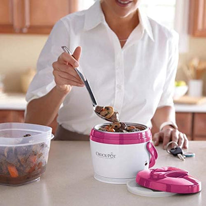 Lunch Crock Portable Food Warmer 20oz – Pink - Curated Catalog P6