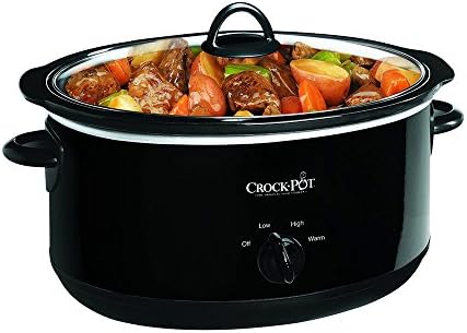 8 Quart Manual Slow Cooker – Black - Curated Catalog P0