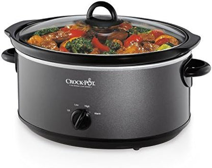 7 Quart Slow Cooker – Charcoal - Curated Catalog R0