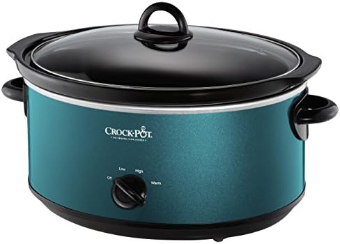 7 Quart Manual Slow Cooker – Turquoise - Curated Catalog Z4