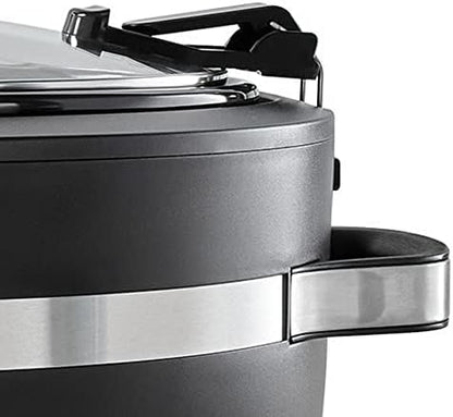 Thermoshield 6 Quart Slow Cooker with Carry Handles - Curated Catalog W8