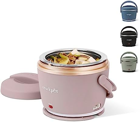 Electric Lunch Box Food Warmer 20oz – Blush Pink - Curated Catalog R3