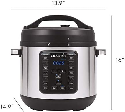 8 Quart Express Crock Multi-Use Pressure Cooker - Curated Catalog B7