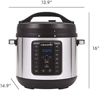 8 Quart Express Crock Multi-Use Pressure Cooker - Curated Catalog B7