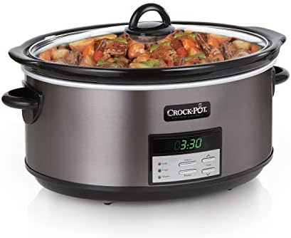 8 Quart Programmable Slow Cooker with Auto Warm - Curated Catalog Y3