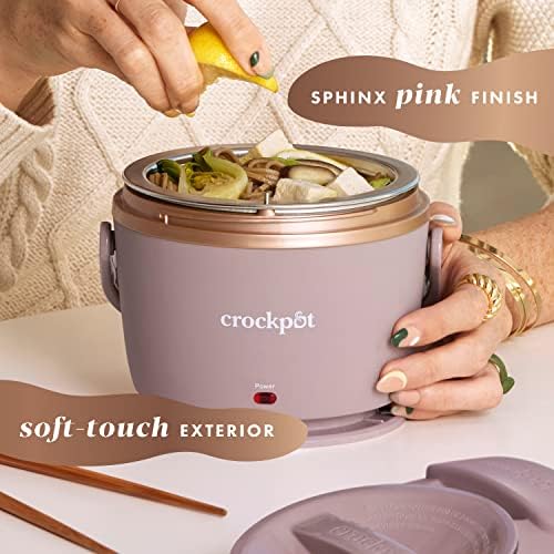 Electric Lunch Box Food Warmer 20oz – Blush Pink - Curated Catalog R3