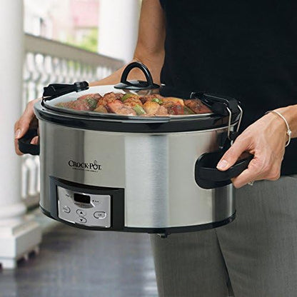 Cook & Carry 6 Quart Programmable Slow Cooker - Curated Catalog D5