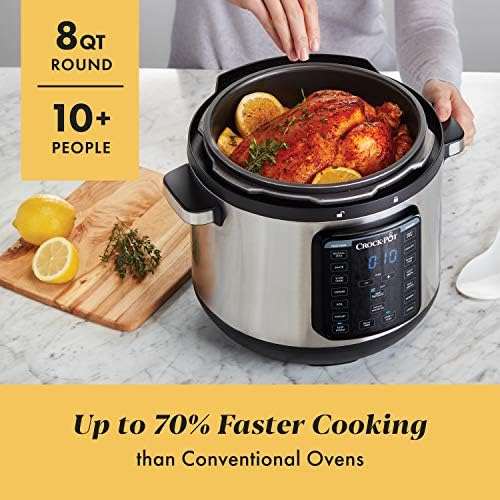 8 Quart Express Crock Multi-Use Pressure Cooker - Curated Catalog K6