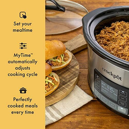 MyTime 6 Quart Programmable Slow Cooker - Curated Catalog D9
