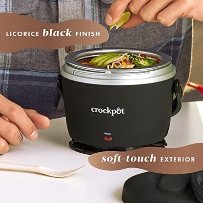 Electric Lunch Box Food Warmer 20oz – Black - Curated Catalog W7