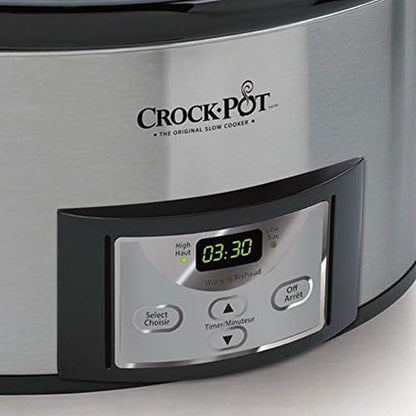Cook & Carry 6 Quart Programmable Slow Cooker - Curated Catalog D5
