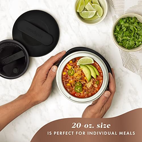 Electric Lunch Box Food Warmer 20oz – Black - Curated Catalog W7