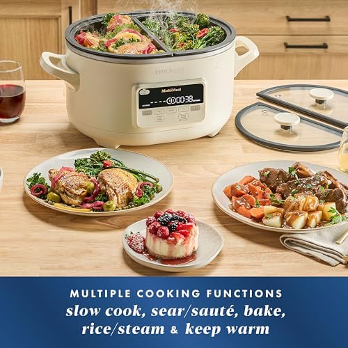 MultiMeal Multicooker with Programmable Slow Cooker - Curated Catalog G0