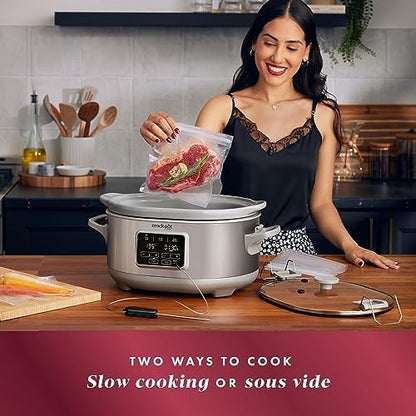 7 Quart Programmable Cook & Carry Slow Cooker - Curated Catalog A8