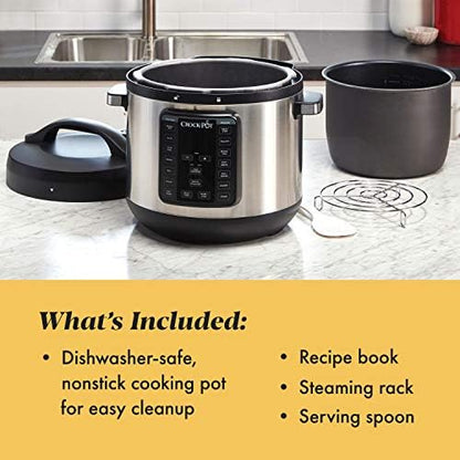 8 Quart Express Crock Multi-Use Pressure Cooker - Curated Catalog K6