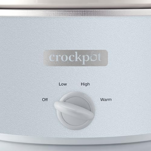 4.5 Quart Manual Slow Cooker – Macaroon Blue - Curated Catalog U3
