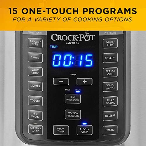 Express Crisp 8 Quart 10-in-1 Pressure Cooker - Curated Catalog N7