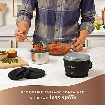 Electric Lunch Box Food Warmer 20oz – Black - Curated Catalog W7