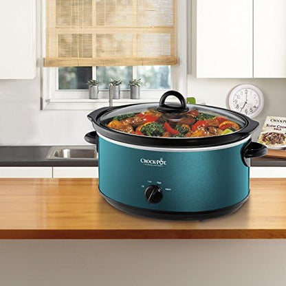 7 Quart Manual Slow Cooker – Turquoise - Curated Catalog J8