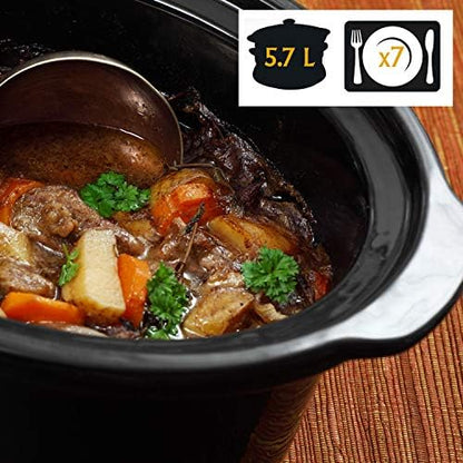 Cook & Carry 6 Quart Portable Slow Cooker - Curated Catalog Q6