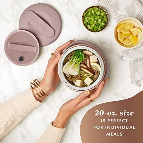 Electric Lunch Box Food Warmer 20oz – Blush Pink - Curated Catalog R3