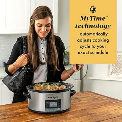MyTime 6 Quart Programmable Slow Cooker - Curated Catalog D9