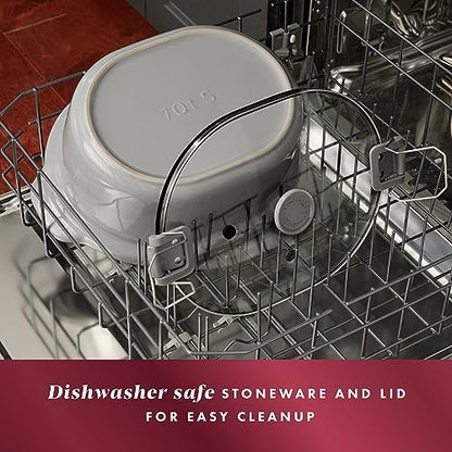 7 Quart Programmable Cook & Carry Slow Cooker - Curated Catalog A8