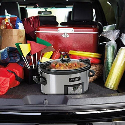 Cook & Carry 6 Quart Programmable Slow Cooker - Curated Catalog D5