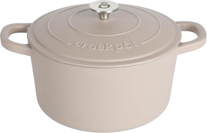 3 Quart Enameled Cast Iron Dutch Oven – Aqua - Curated Catalog Q6