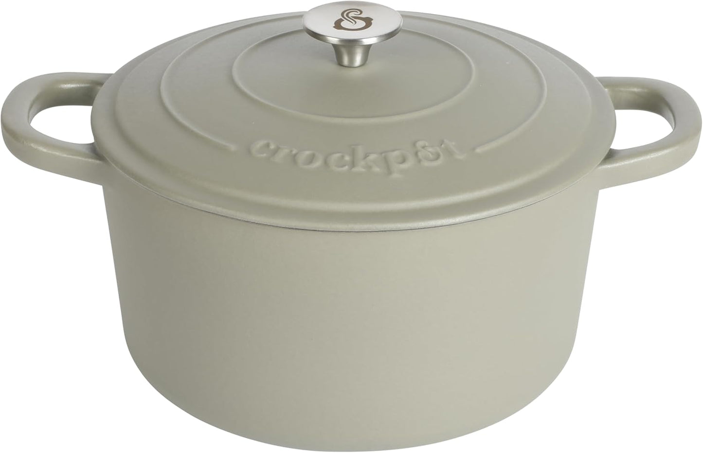 3 Quart Enameled Cast Iron Dutch Oven – Aqua - Curated Catalog Q6