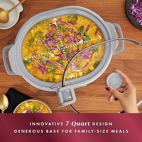 7 Quart Programmable Cook & Carry Slow Cooker - Curated Catalog A8