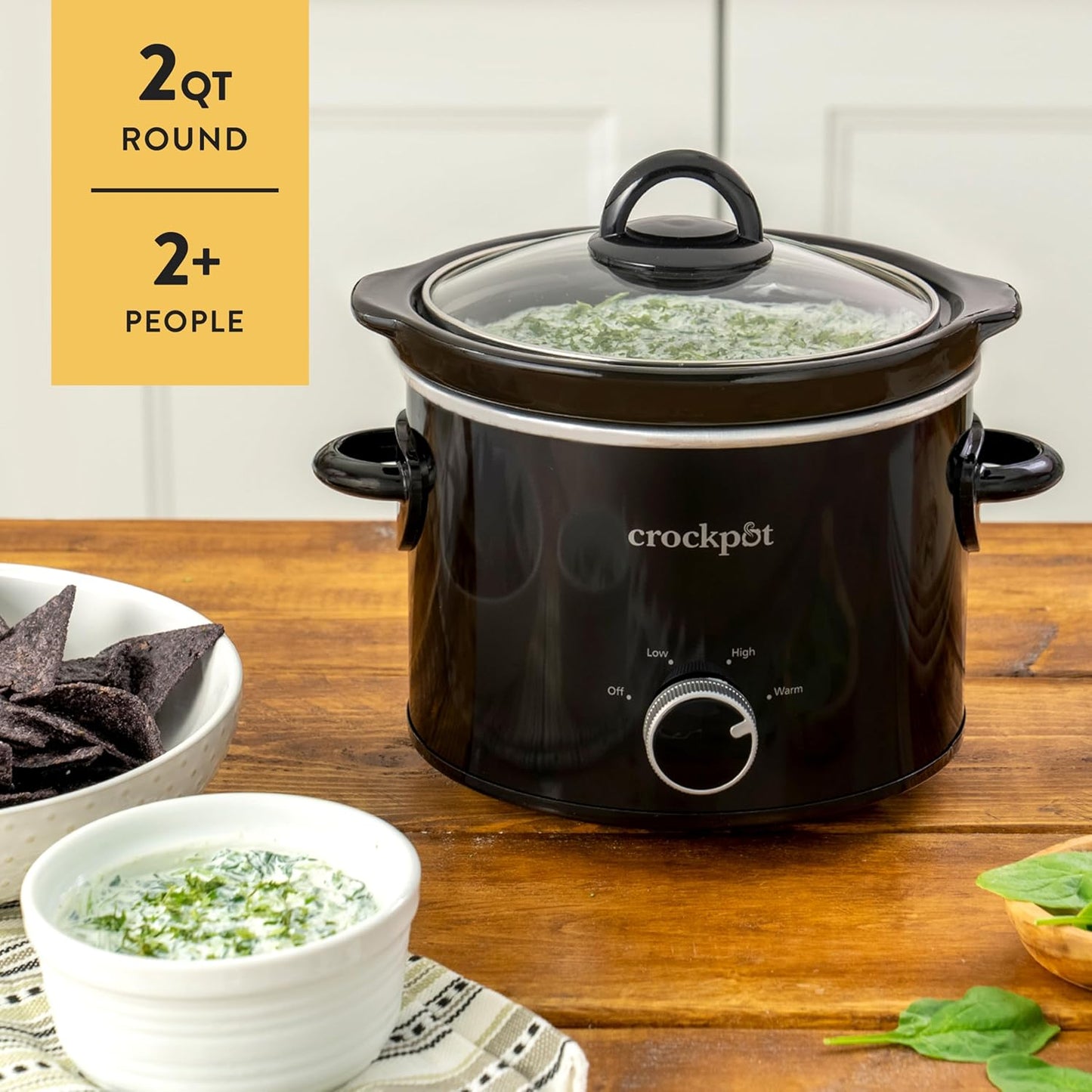 2 Quart Mini Slow Cooker – Classic Compact Cooker - Curated Catalog S7