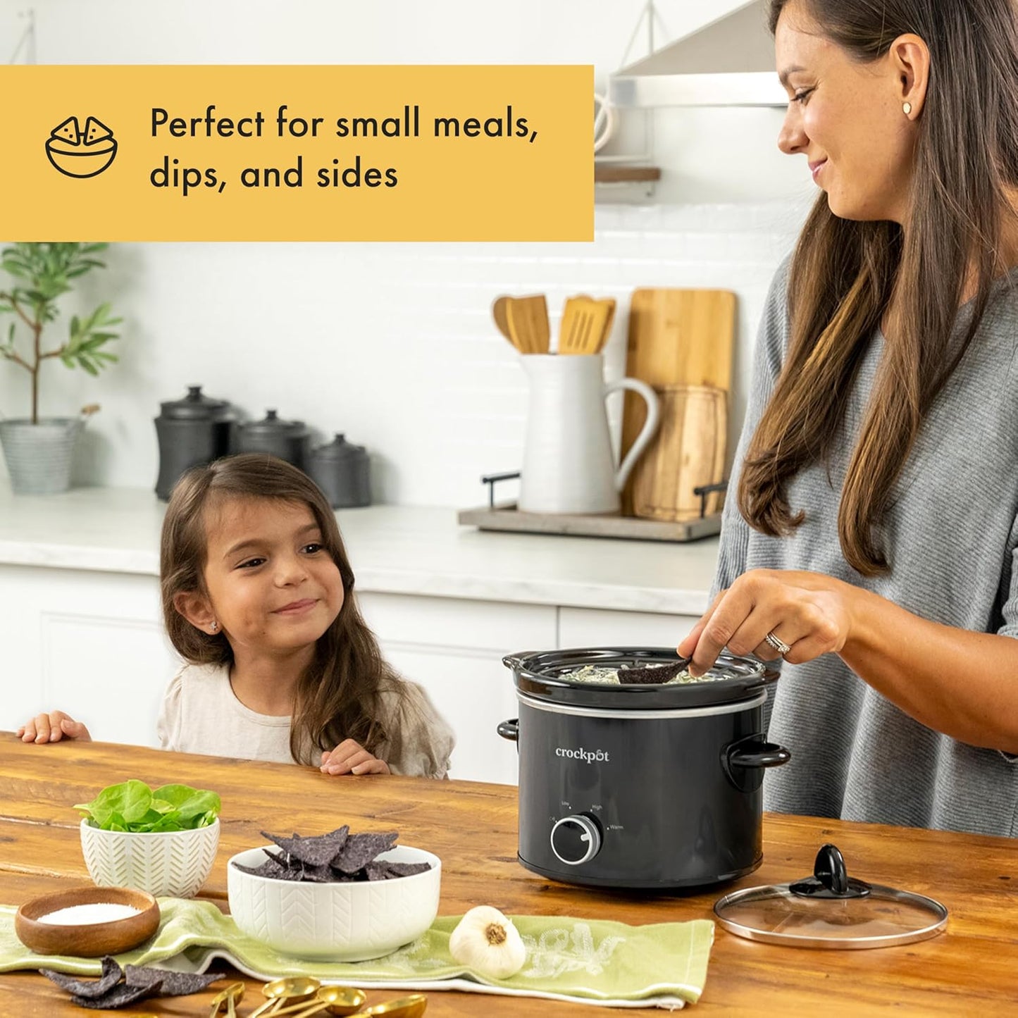 2 Quart Mini Slow Cooker – Classic Compact Cooker - Curated Catalog S7